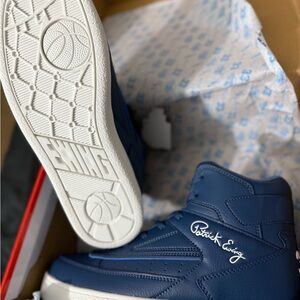 Ewing Blue High-Top Sneakers for Men